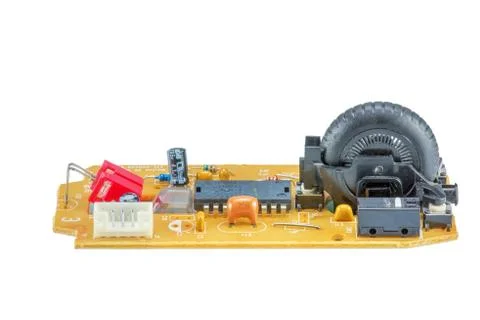 Close up the circuit mouse Foto stock