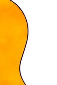 Close up of classical guitar Stock Photos