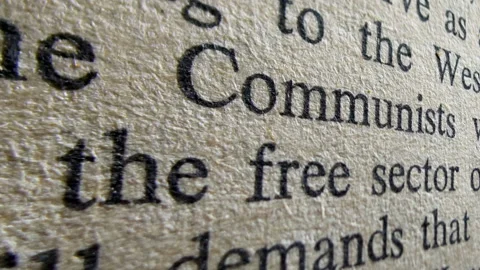 Close up of classified document dolly shot Stock Footage 329072558