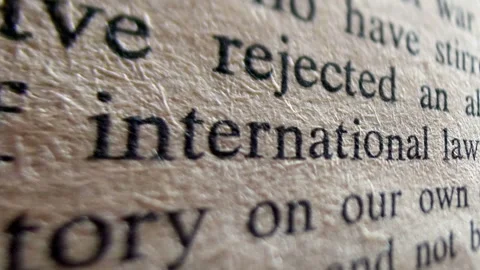 Close up of classified document dolly shot Video stock 330503174