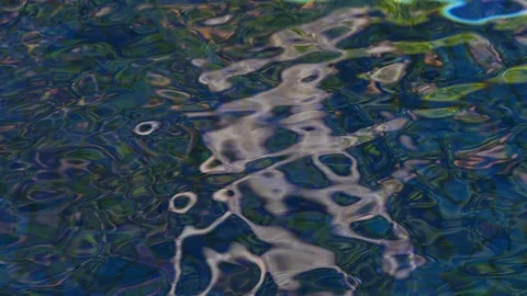 Close up of clean, rippling pool water Stock Footage 116553138