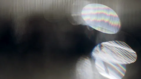 Close up of a clear glass of water on a table, with soft reflections and light Stock Footage 332515310