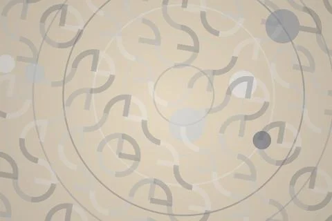 Close-up of a clock face with abstract background Stock Illustration