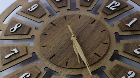 Close up of clock Stock Footage 312473371