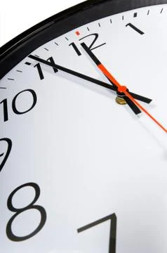 Close-up of clock Stock Photos