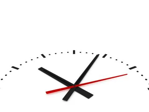 Close up clock Stock-Fotos