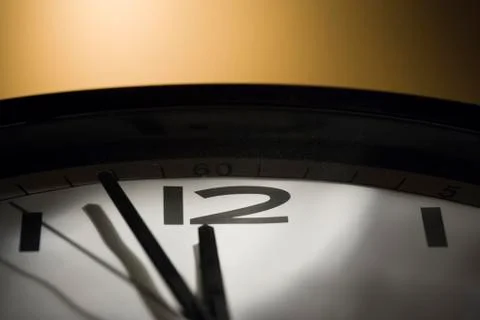 Close-up of clock Stock Photos