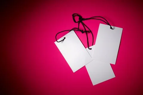 Close up of a clothing labels Stock Photos