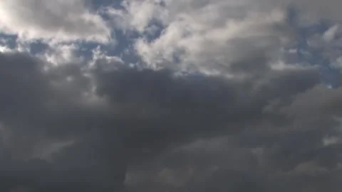 Close-Up Clouds 3-23 Stormy Stock Footage 305795283