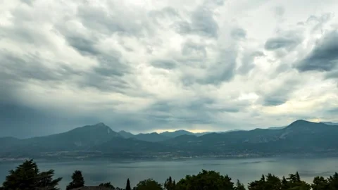 A close up of clouds in the sky Vidéo 156846717