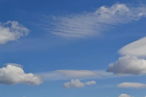 A close up of clouds in the sky Stock Photos