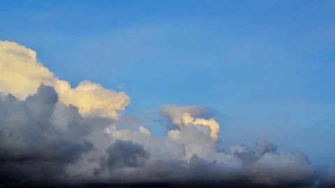 A close up of clouds in the sky Stock Photos