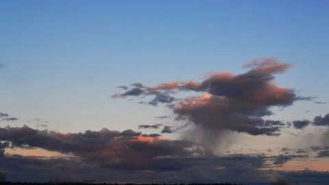 A close up of clouds in the sky Stock Photos