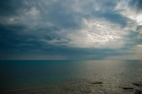 A close up of clouds in the sky Stock Photos