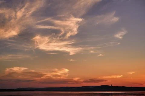 A close up of clouds in the sky Stock Photos