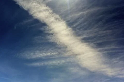 A close up of clouds in the sky Stock Photos