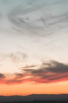 A close up of clouds in the sky Stock Photos