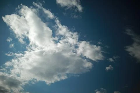 A close up of clouds in the sky Stock Photos