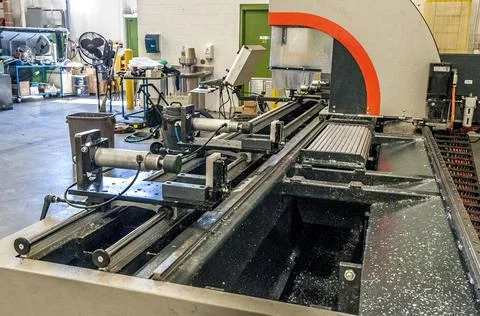 Close up of CnC machine Stock Photos
