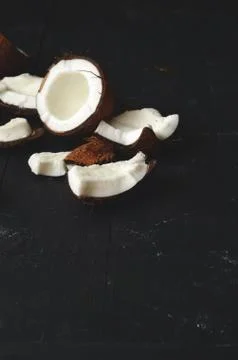 Close up of coconut Stock Photos