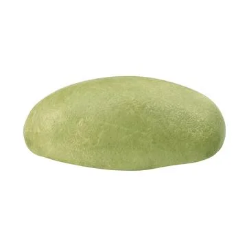 Close-Up Of Coffee Bean Over White Background Stock Illustration