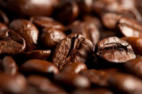Close up coffee bean Foto stock