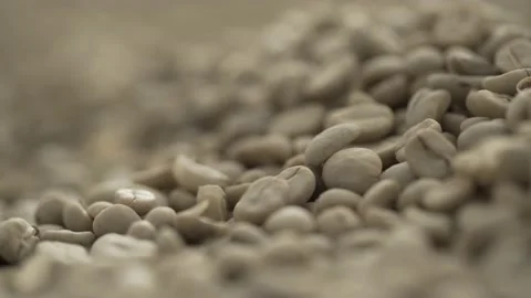 Close up on coffee beans Stock Footage 131523620