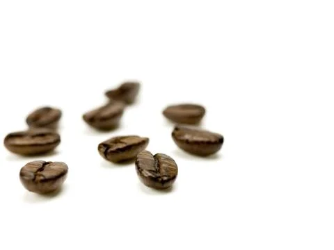 Close up of Coffee Beans Stock Photos