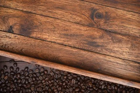 Close up of coffee beans Stock Photos