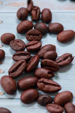 Close Up coffee beans Foto stock