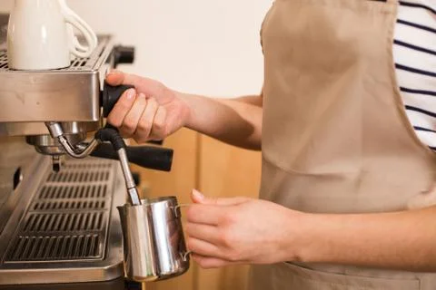 Close up of coffee being prepared Stock Photos
