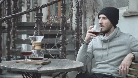 Close up of coffee cup Stock Footage 104436435