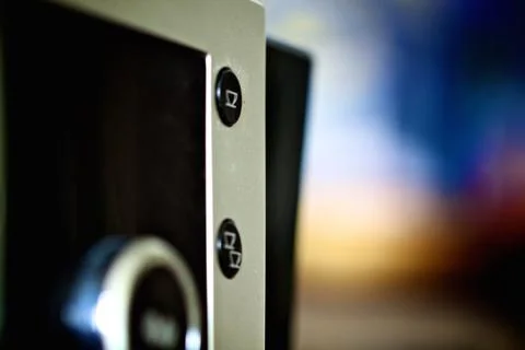 Close up of a coffee machine Foto stock