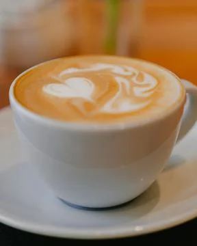 Close up of coffee mug Stock Photos