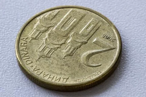 A close up of a coin Stock Photos
