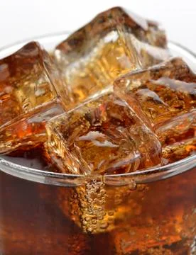 Close up of cola Stock Photos