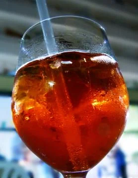 Close-up of a cold summer drink Stock Photos