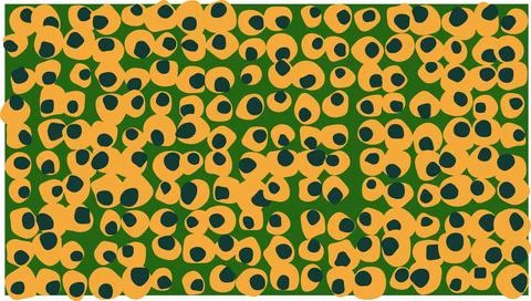 Close-up colorful abstract pattern of small squares Stock Illustration