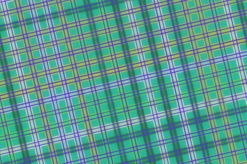 Close-up of colorful computer microchip pattern with circuits Stock Illustration