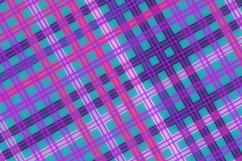 Close-up of colorful digital pixel pattern with purple blue Stock Illustration