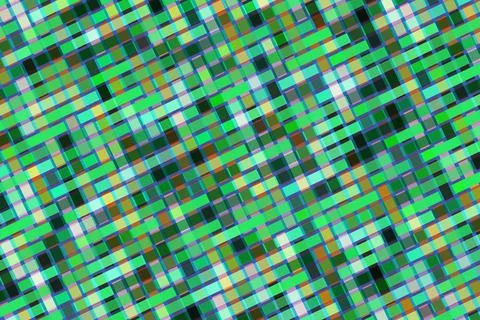 Close-up of colorful digital pixels on a screen Ilustración de archivo