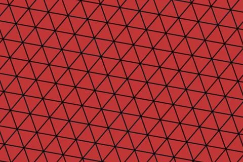 Close-up of a colorful geometric pattern on fabric Stock Illustration