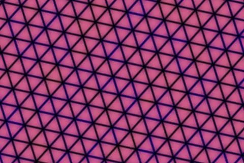 Close-up of colorful geometric pattern with pink and purple Stock Illustration