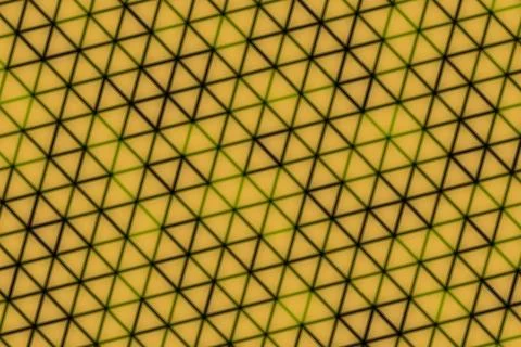 Close-up of a colorful geometric pattern with triangles Stock Illustration