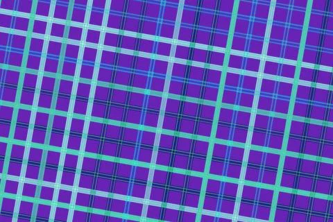 Close-up of colorful grid pattern with purple and blue shades 库存插图