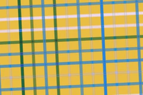 Close-up of colorful grid pattern on a tiled surface Stock Illustration