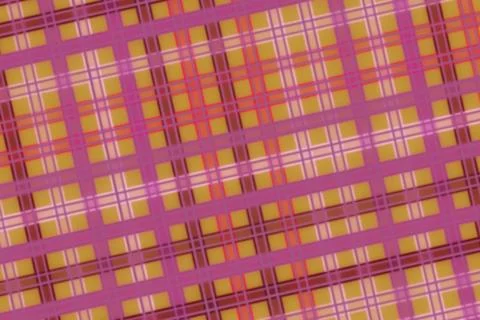 Close-up of colorful grid pattern on a wooden surface Stock Photos