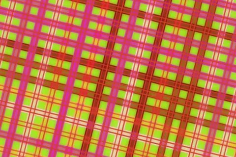 Close-up of colorful microchip with circuit patterns Stock Illustration