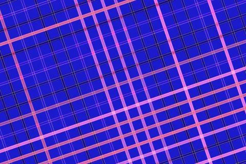 Close-up of a colorful neon grid pattern with glowing lines Stock Illustration