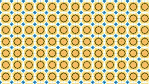 Close-up of colorful patterned tiles. Vibrant geometric design for interior 库存插图